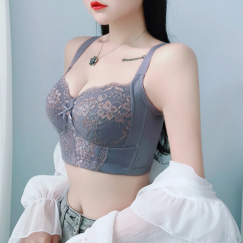 

Женский кружевной бюстгальтер с тонкой чашкой, размеры B C D E 75 80 85 90