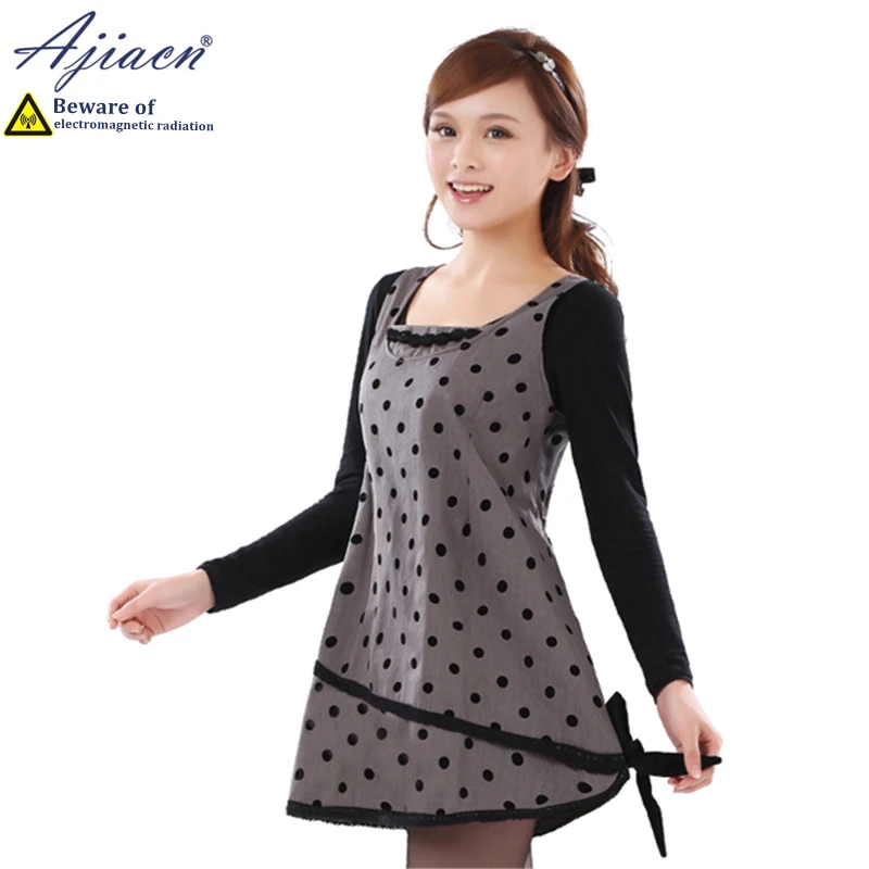 فستان حمل من نسيج الألياف المعدنية المضاد للإشعاع،...