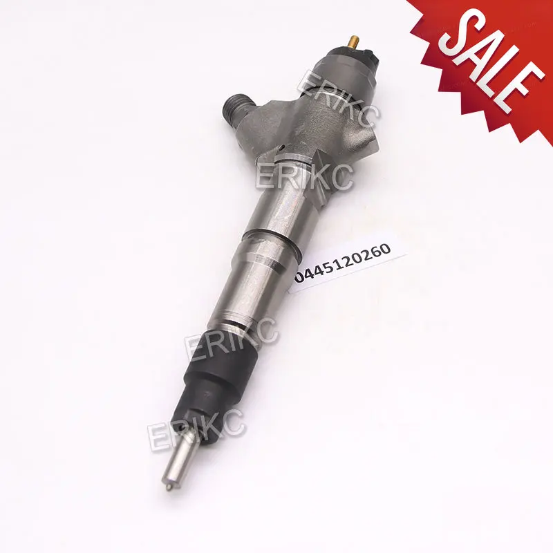 

ERIKC 0445120260 13034027 Pick-up 2.6 Engine Injector 0445 120 260 Spare Parts Common Rail Injection 0 445 120 260 for Weichai