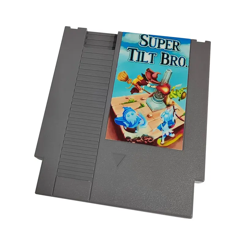 

Super Tilt Bro - A Brand NEW Retro 72 Pins 8 Bit Game Cartridge For Pal and NTSC Original NES Classic Console