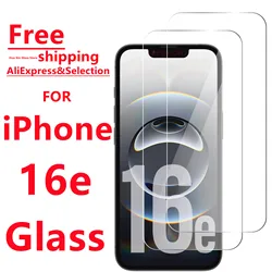 Premium 4 - Pack Full Cover Tempered Glass Screen Protectors - iPhone 16e (For iPhone 16e)