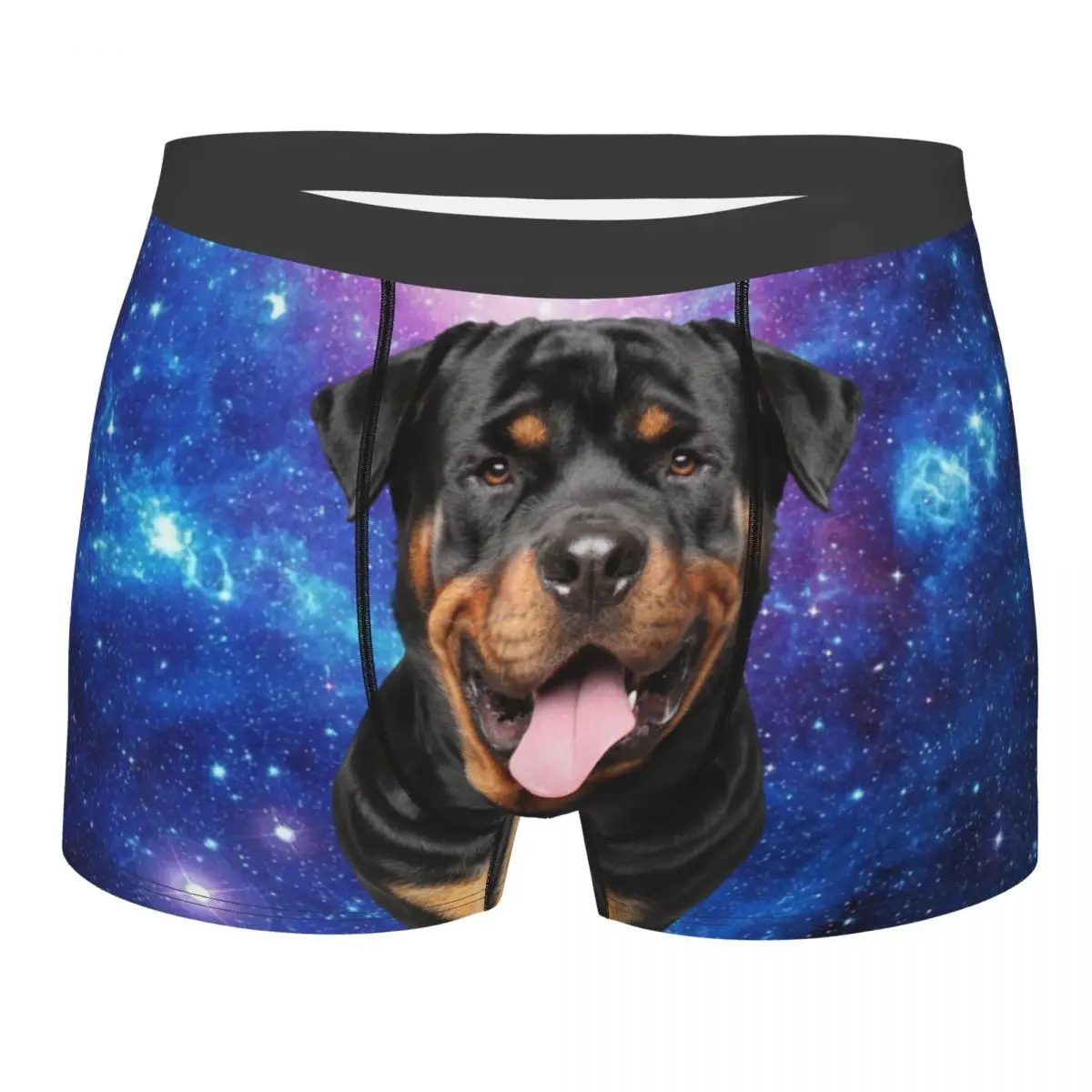 Custom Rottweiler Dog Boxer Shorts For Homme 3D Print Male Underwear Panties Briefs Breathbale Underpants 2