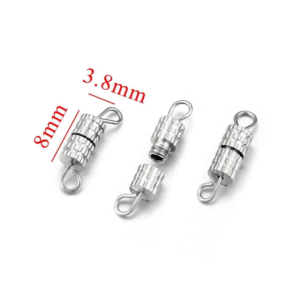 DIY handmade spiral bracelet necklace connection buckle 6