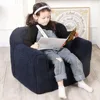 Kids Snuggly-Soft Sherpa Chair, Cuddly Toddler Foam Chair for Boys and Girls 4