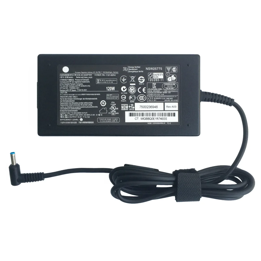 120W AC Adapter For HP PA-1121-62HE HSTNN-LA25 709984-001 - Foto 10