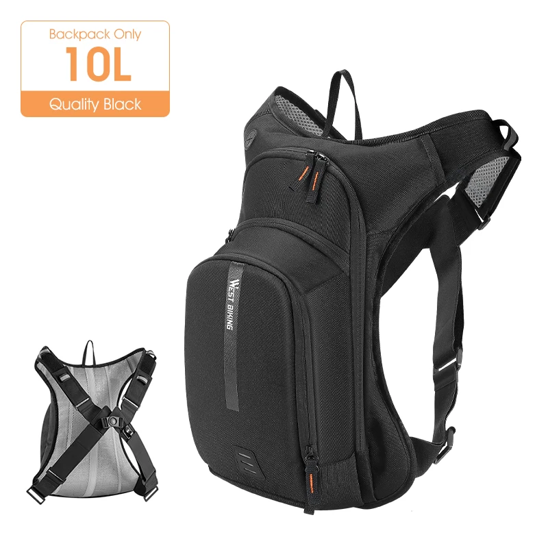 Ergonomic Cycling Hydration Backpack with Water Bag - Professional Sports Bike Bag, 10L/20L Capacity