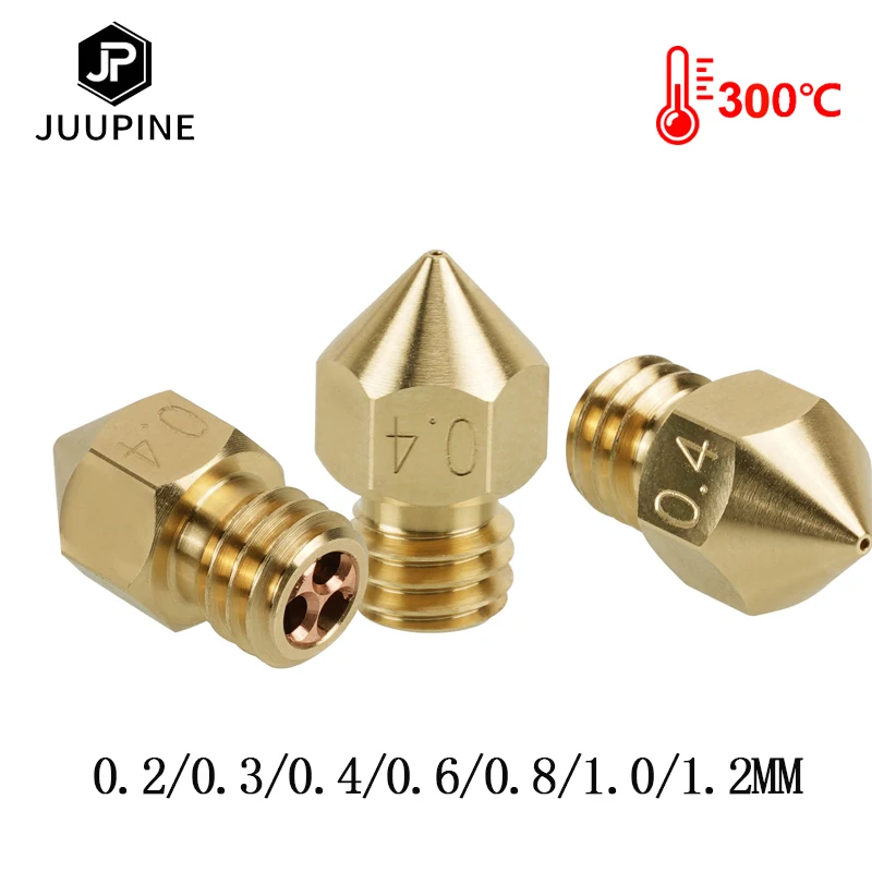 1/2/3Pcs MK8 Nozzle CHT High Flow 0.2 0.3/0.4/0.6/0.8/1.0/1.2 mm Nozzle Brass For CR10 CR10S KP5L Ender 3 3D Printer Parts 1 2 3pcs mk8 nozzle cht high flow 0 2 0 3 0 4 0 6 0 8 1 0 1 2 mm nozzle brass for cr10 cr10s kp5l ender 3 3d printer parts