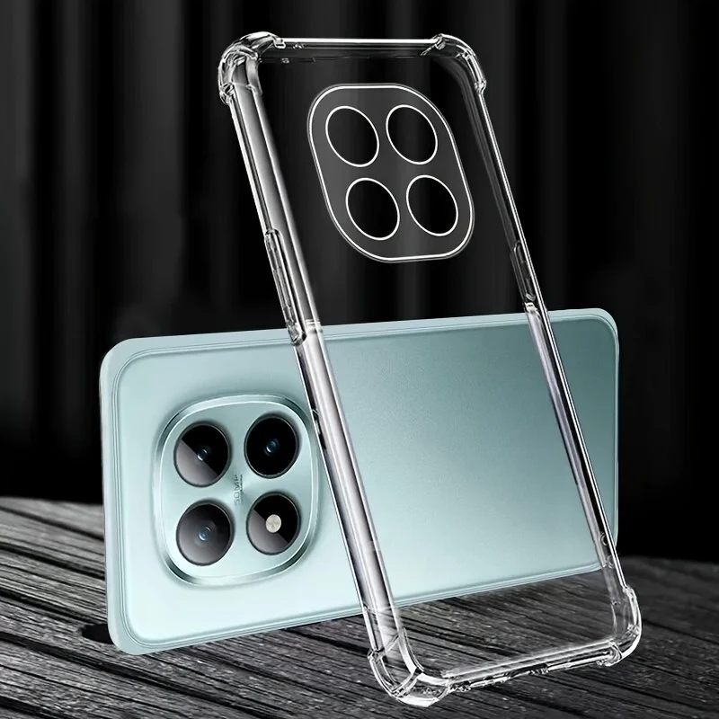 Transparent Soft Silicone Back Cover - Clear Phone Case
