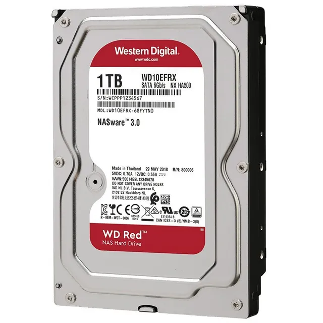 HDD 4TB 3TB ハードディスク Western Digital WD Red 4TB HDD 2台