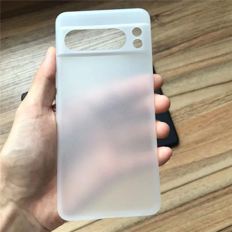 Ultra Slim Matte Frosted Anti-Fingerprint Clear Hard Back Case