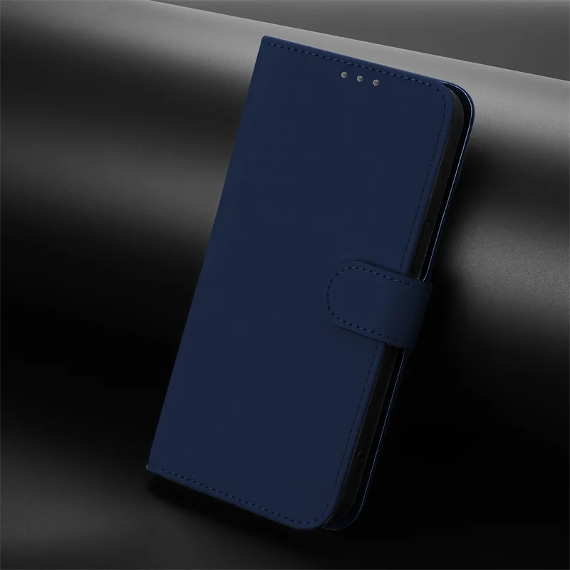 Dopamine Color Flip Stand Wallet Phone Case - Enhanced Protection and Style