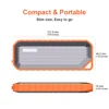 Qwiizlab NVMe & SATA Dual Protocol SSD Enclosure M.2 to USB 3.2 Gen2 Adapter 10Gbps Rugged Zinc Alloy Waterproof IP66 2
