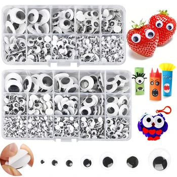Self-adhesive Googly Wiggle Eyes 1