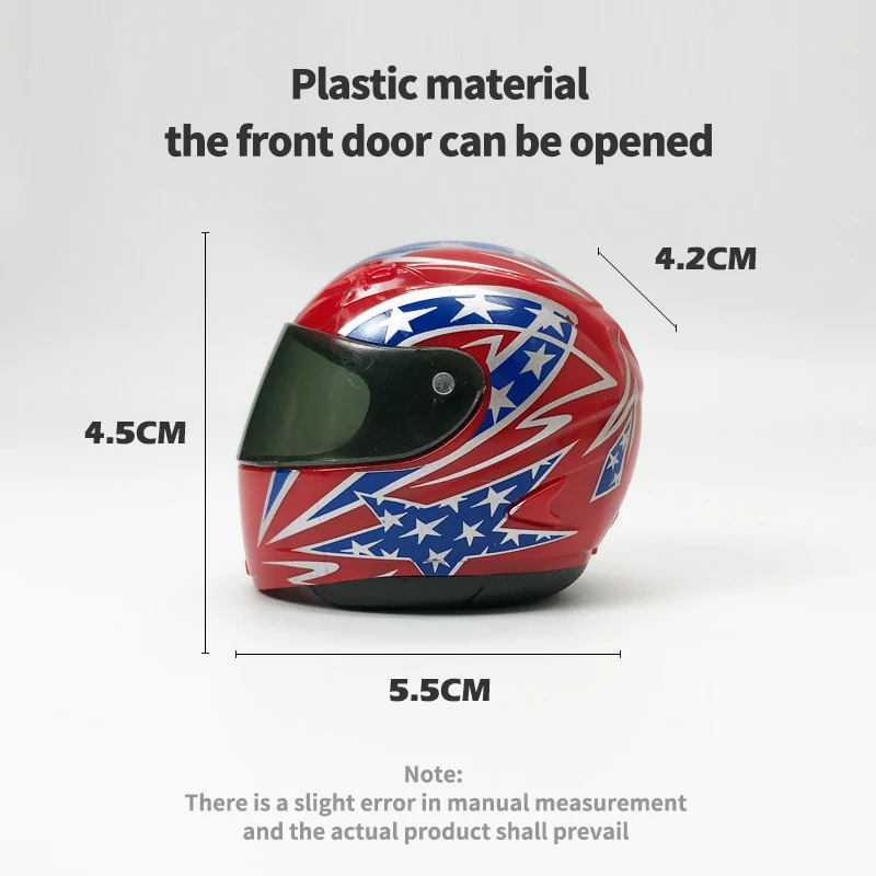 オートバイのヘルメットモデル,プラスチック素材,バイカー,1:6