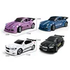 1/64 RC Car 2.4G 4WD High Speed Drift Mini Desktop Racing Car Four Wheel Drive Radio Controlled Mini GTR Racing Model Boy Toy 6