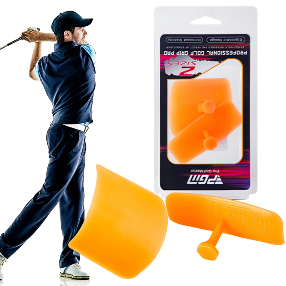 Description Picture 5 of item2Pcs Golf Grip Friction Stickers Silicone Golf Grip Strength Aid Golf Practice Grip Pad Golf Training Accessories