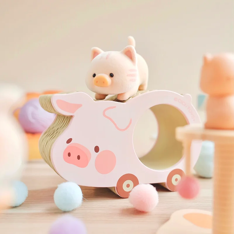 LuLu The Piggy Caturday 미스터리 박스, Caja Misterios 귀여운 블라인드 박스 장난감, 귀여운 액션 피규어, 소장용 모델, 어린이 서프라이즈 선물
