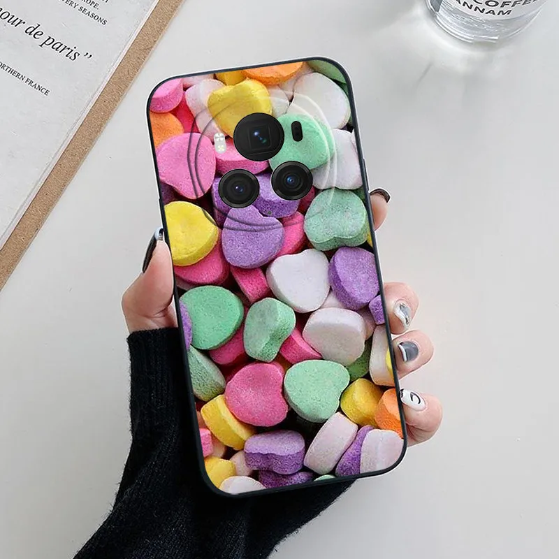 Lovely Cartoon Flower Slim Soft Silicone Phone Case Cover