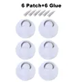 6 White 6 glue