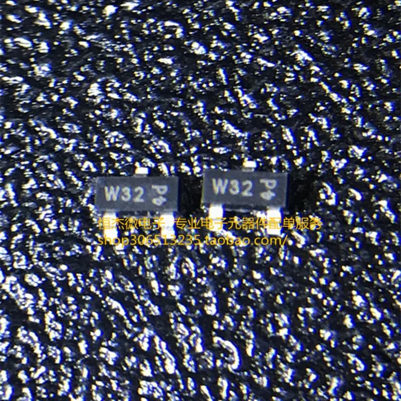 10Pcs/ New Imported Original Bss123W-7-F Silk Screen K23 Sot-323 N-Channel Mos Field Effect Tube