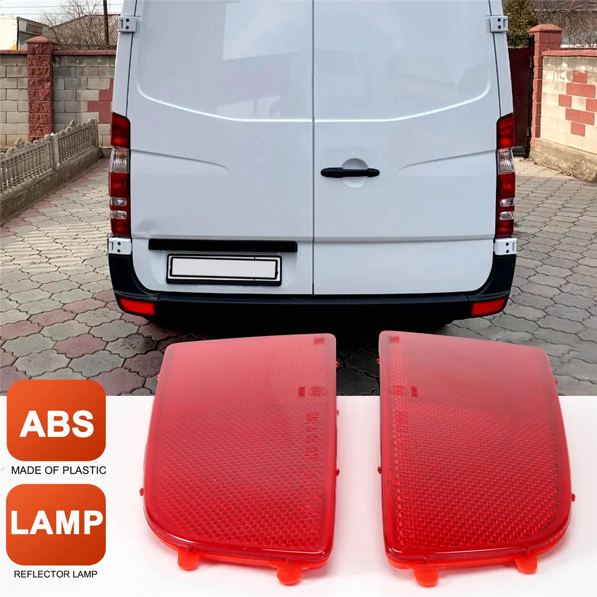 for Sprinter W906 2006- Rear Bumper Reflector Light