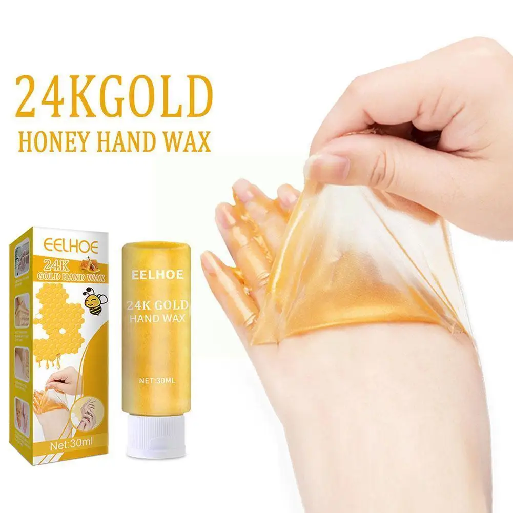 30ml 24K Gold Honey Hand Mask Moisturize Exfoliate Hand Hand Cream