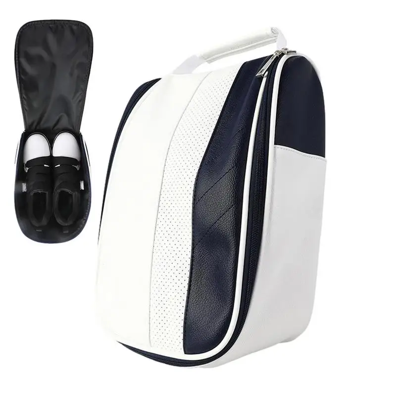 

Shoe Bag Golf Breathable Zippered Shoes Carrier Case Sport Shoes Bag Golf Accessories For Cycling Golf Traveling Gym Dancing