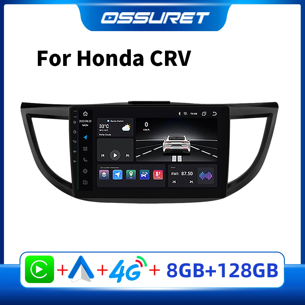 2DINAndroidCarRadioStereoforHondaCRV2012201320152018CRV