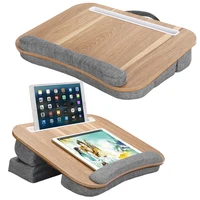 Laptop Stand with Pillow Cushion & Anti-Slip Strip Home Office Lap Desk Laptop Table Fits Up To 15.6 Inch Laptops 1