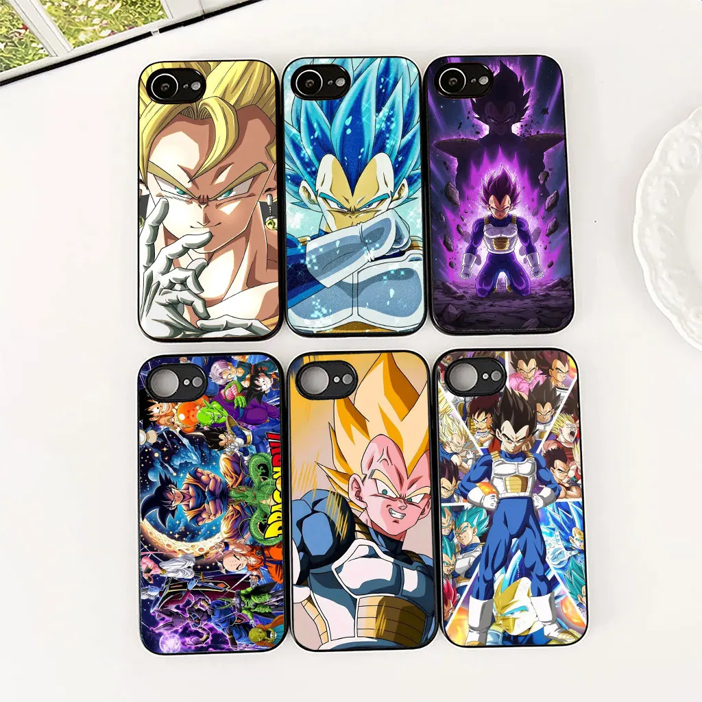 Dragon-Themed Soft Phone Cover - Goku & Friends Design