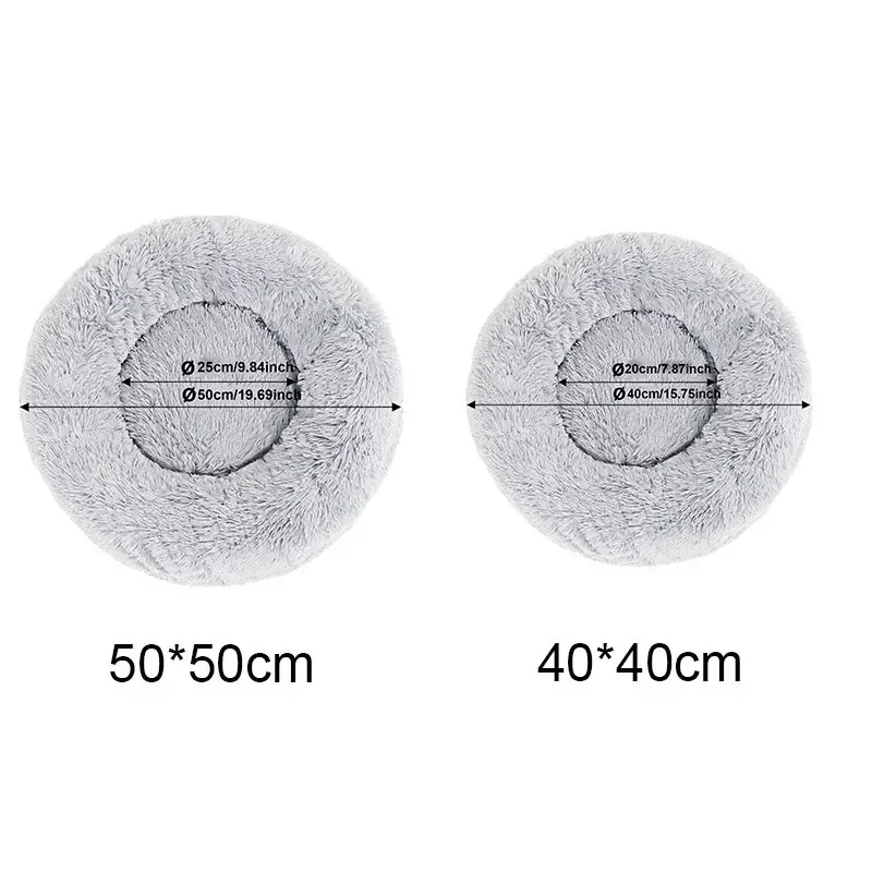 Soft Long Plush Nest Bed 2