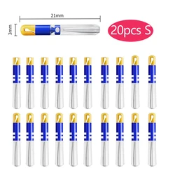 Quick - Release Detachable Silicone Fishing Float Seat Set - 5/10/20pcs Pack (20pcs S)