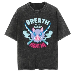 Vintage Harajuku Oversized Unisex Cotton Graphic Tee - Casual Summer Streetwear - XXXL (Black 5)
