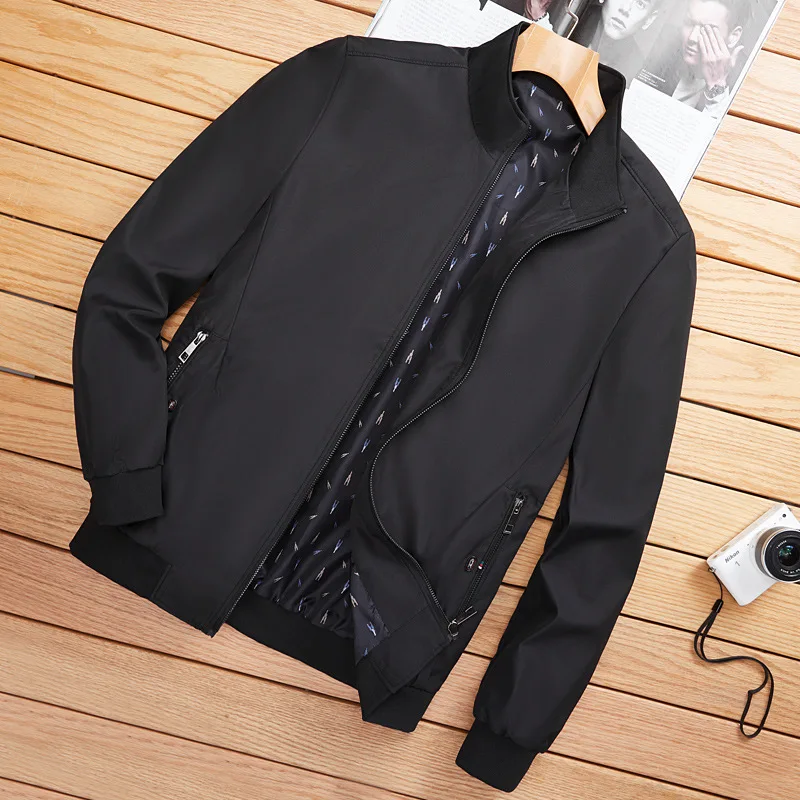 

Fleece and thick casual fashion lapel jacket for men