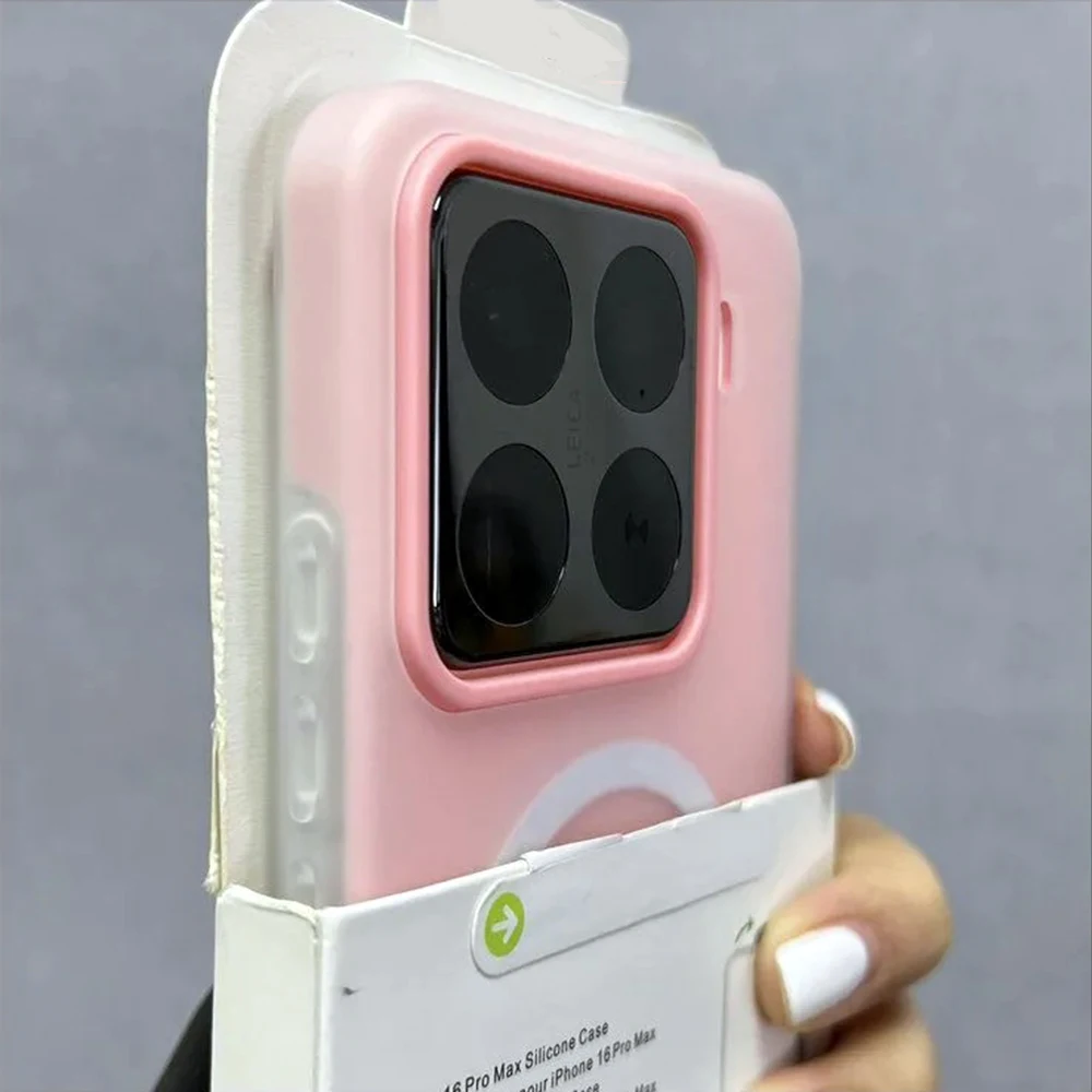 Luxury Frosted MagSafe Magnetic Case with Wireless Charging - Candy Color Cover