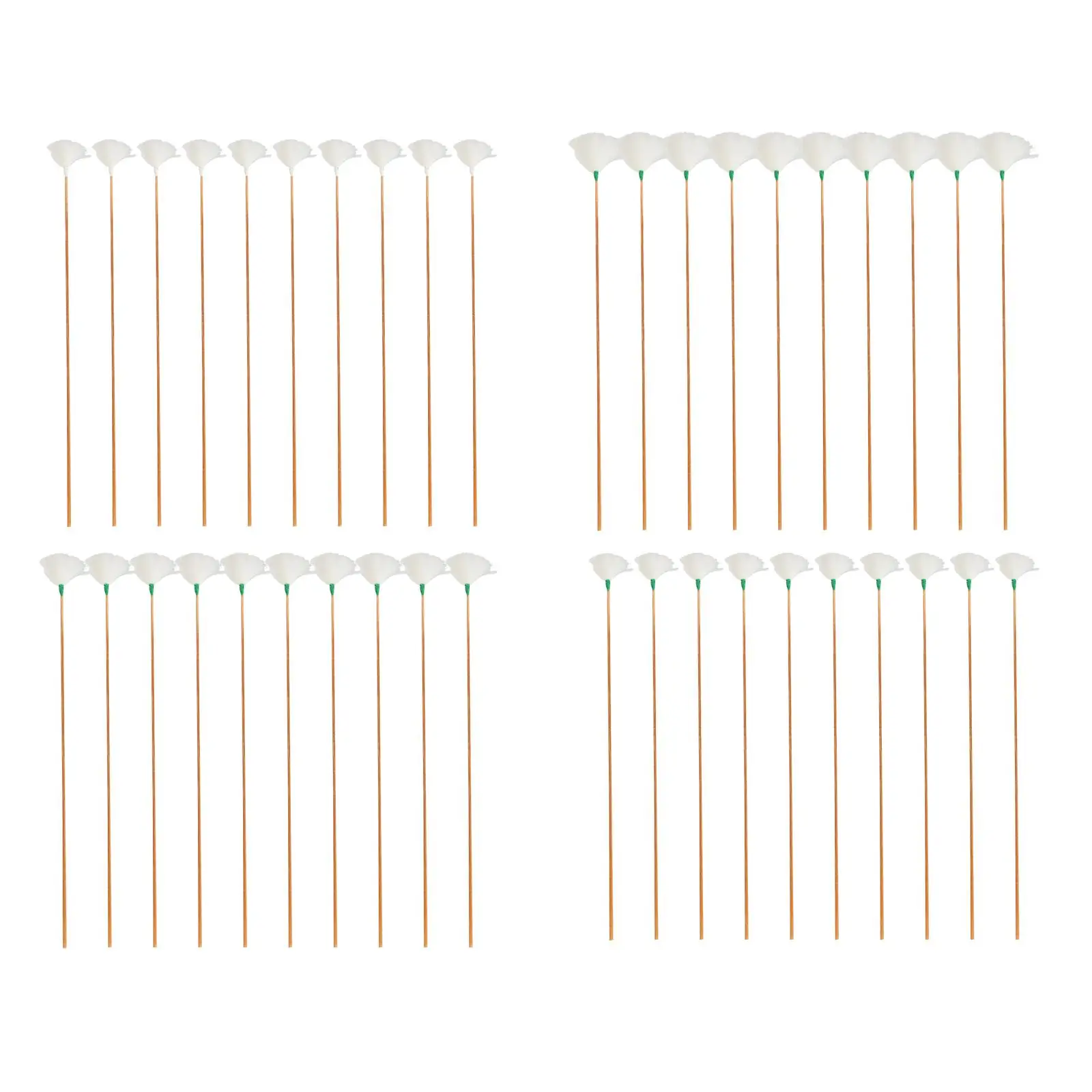 

10x Professional Goose Feather Earpicks for Adults/ Long Handle Soft Earwax Remover Ear Tools/ Earpicking Ear Picker/