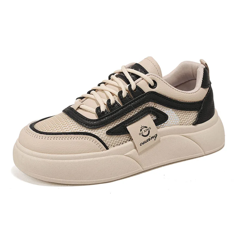 Women's Shoes New Summer Fashion Trend Women's Sneaker Casual Sports Shoes Flat Breathable Soft Comfortable Non-slip Mesh Shoes