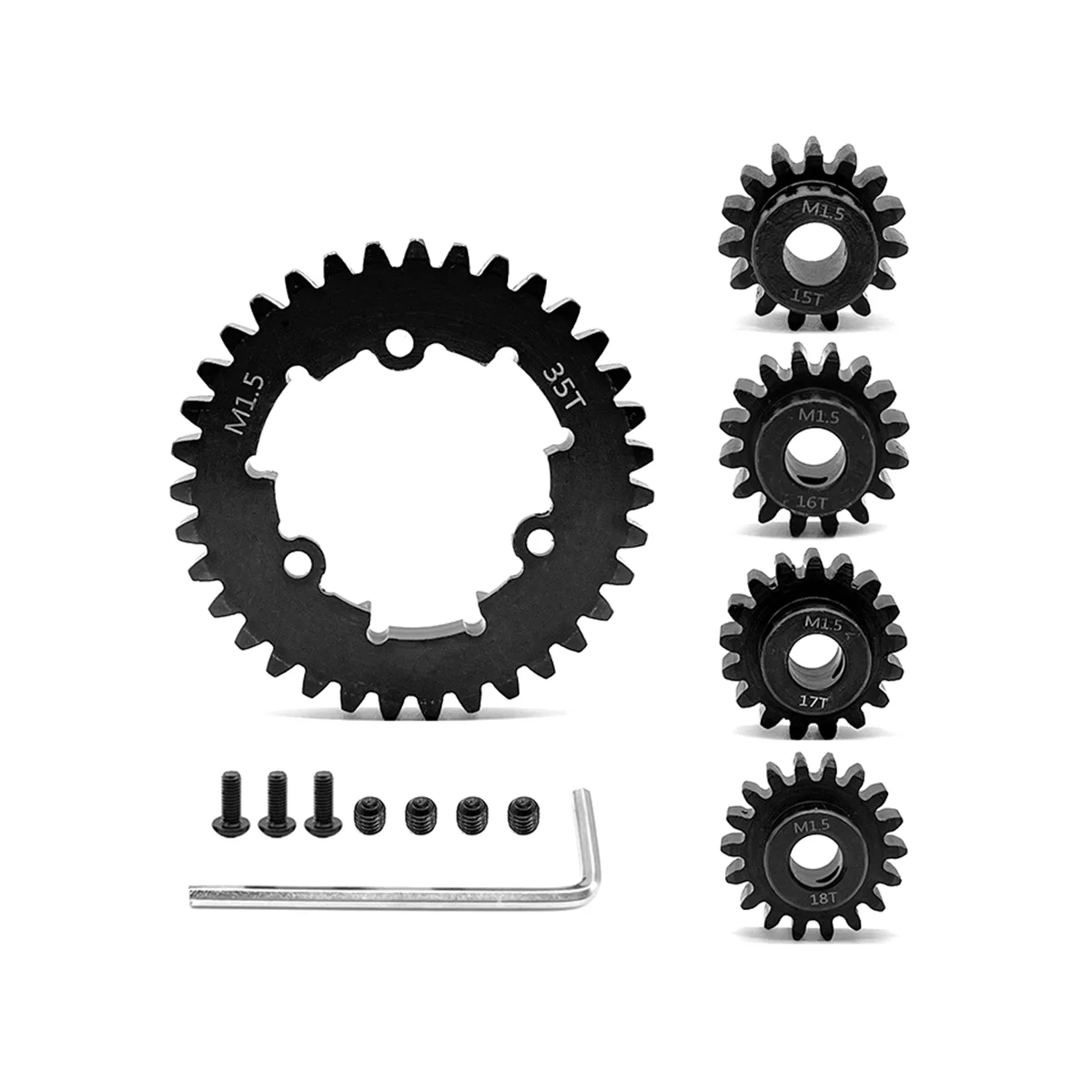 1.5 Modulus 35T Spur Gear M1.5 Gear Suit 6447X 6448X for Traxxas 1/5 X