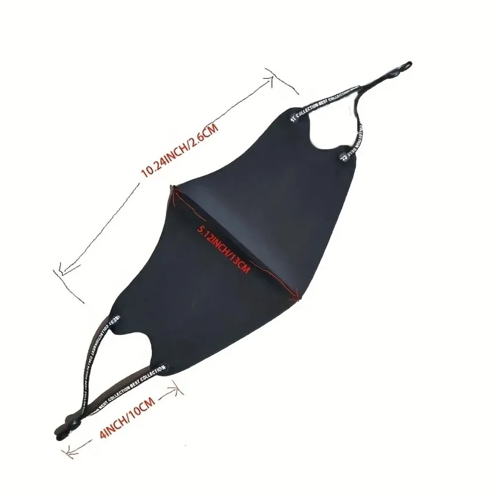 3D Sunscreen Mask New Thin Polyester Sports Mask Ice Silk UV Sun Protection Ultraviolet-proof Face