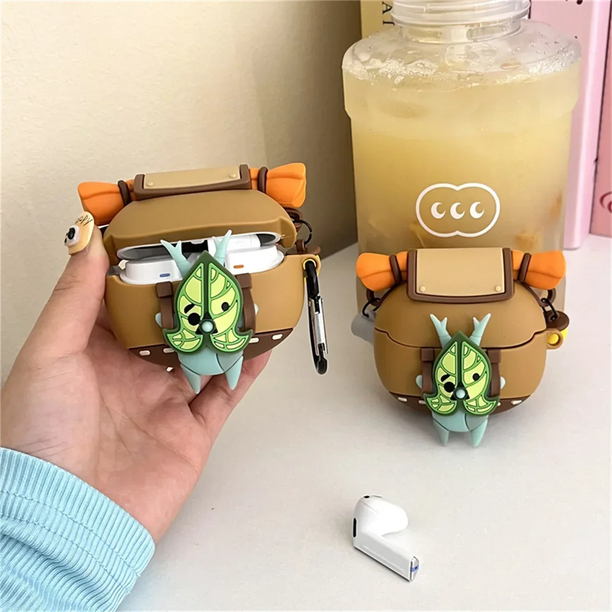 รูปสินค้า เคสหูฟัง Samsung Galaxy Buds 3/Buds 3 Pro น่ารัก 3D Yahaha ซิลิโคนพร้อมตะขอ