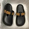 KIDMI New Women Clogs Slippers Soft EVA Garden Shoes Outdoor Waterproof Beach Sandals Light Cushioned Nonslip Shoes With Buckle 3