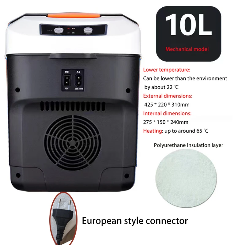 10L ثلاجة سيارة ثلاجة صغيرة مركبة للاستخدام المنزل...