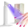 UV LED Nail Lamp Mini UV Nail Lamp for Manicure Portable Nail Dryer Stand Lamp Professional Ultraviolet Mini Nails Drying Light 1