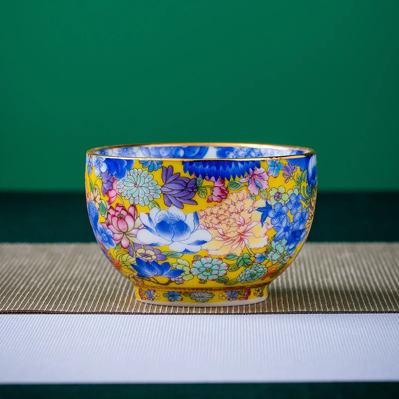 Unusual Aesthetic Jingdezhen Porcelain Ceramic Tea Cup Teeware Teware Handmade Mug Glaze For Puer Kung Fu Oolong Tieguanyin