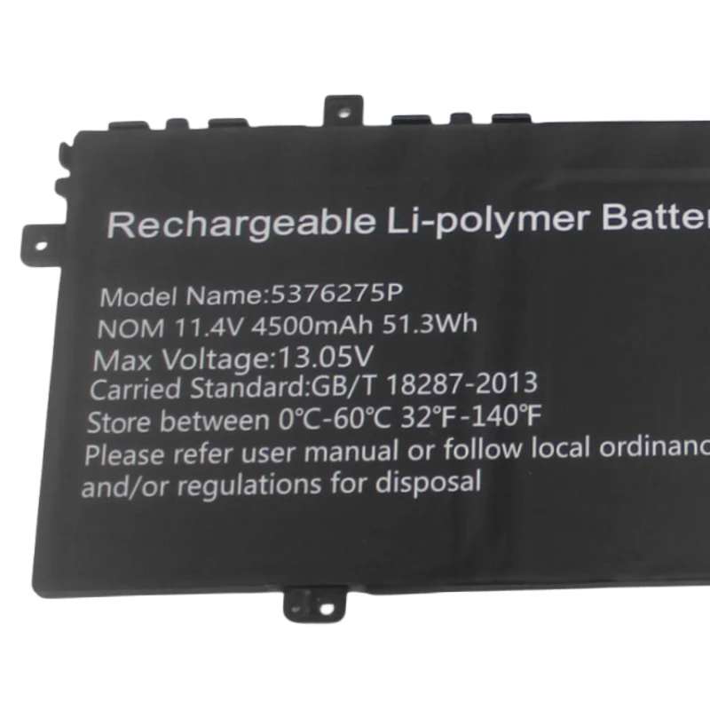 Bateria do Portátil para Gateway Ultra Slim 11.4v 4500mah 141 Gwtc51427 Gwtc71427 Bgwtc71427 Bgwtc71427 bk bl sl rg U488575pv3s1p 5085258p - Imagem 2
