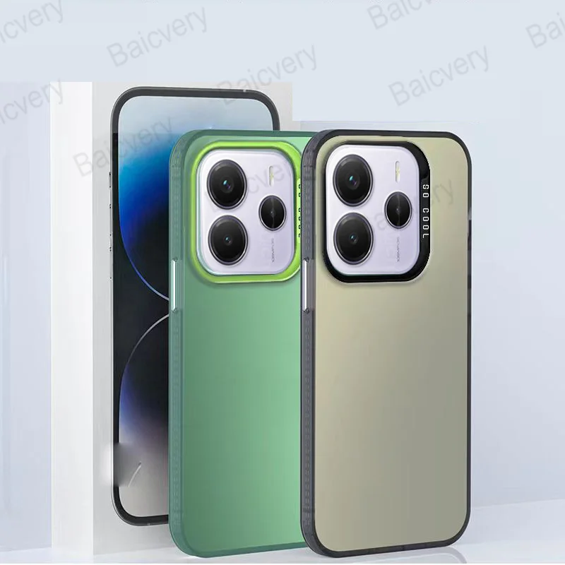 YUECXIN Coque Pour Xiaomi Redmi Note 14 Pro 4G, Protection Intégrale à