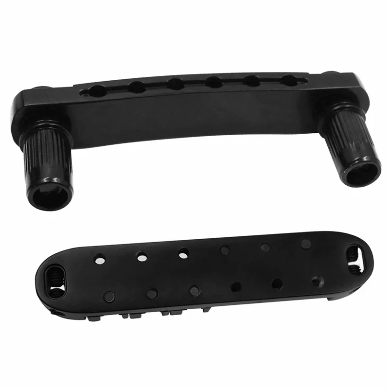 1 Set Of 6 Strings Guitar Tune-O-Matic Bridge and Tailpiece with Posts for Les Paul SG LP Electric Guitar,Gold HOT