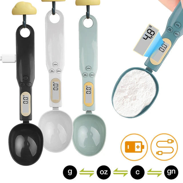 Cuillère De Mesure Numérique 500g Avec Écran Lcd, Outil De Balance  Électronique De Cuisine Pour La Farine, Précis Pour Le Lait, Le Café Et Le  Thé 0.1g/0.01oz - Cuillères À Mesurer 