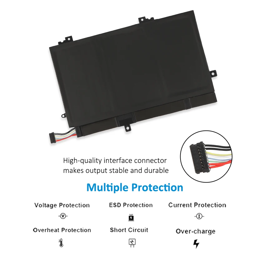 Kingsener-bateria para Lenovo Thinkpad L17l3p52 11.1v 45wh L470 L480 E480 E580 L580 L590 Série L17c3p52 01av466 01av463 L17m3p53 - Imagem 2