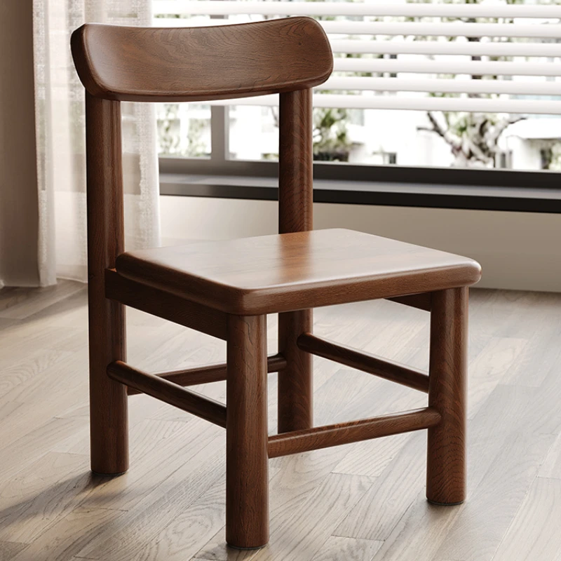 

Design Wooden Living Room Chairs Bedroom Outdoor Backyard Casual Sitting Room Chairs Kitchen Garden Silla Comedor Furnitures